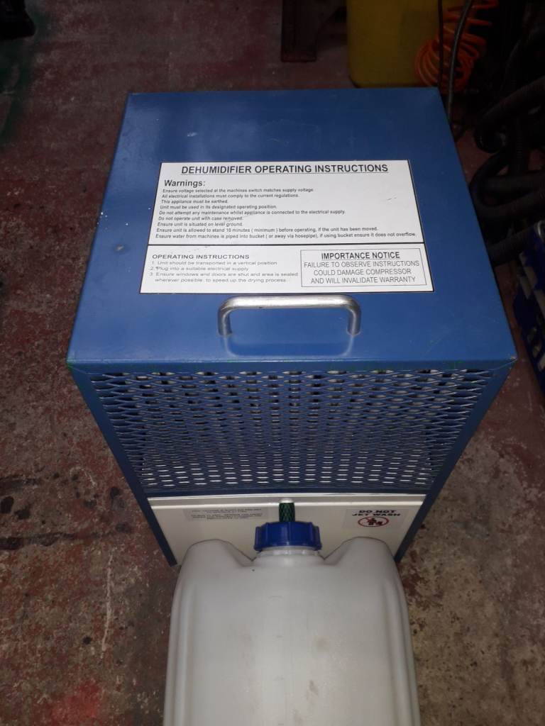 EBAC BD70 DEHUMIDIFIER BUILDING DRYER AS PHOTOS SHOW GOOD WORKING CONDITION
