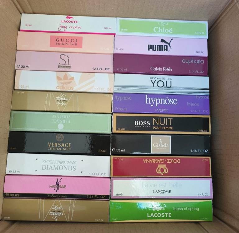 Huge Bulk Lot of 33ml Fragrances - Branded Perfumes