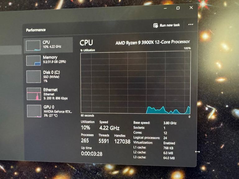 RYZEN 3900X 12-Core processor AM4
