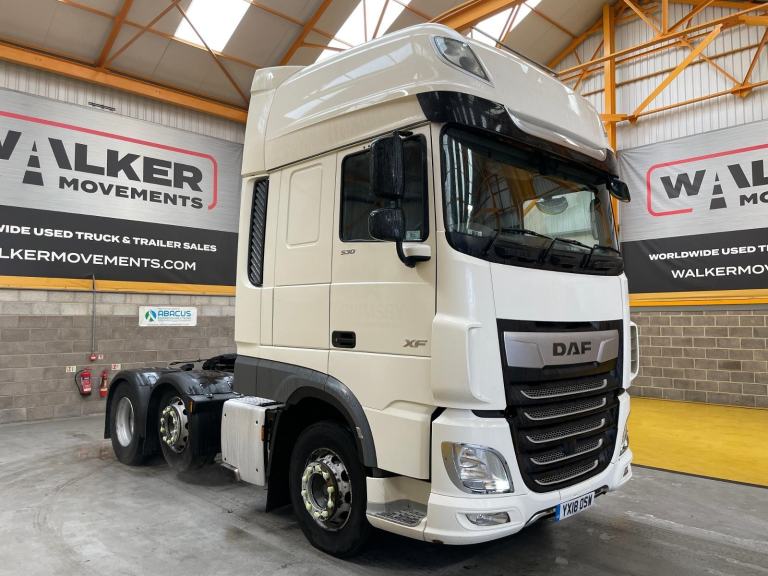DAF XF106 530 SUPERSPACE *EURO 6* 6X2 TRACTOR UNIT - 2018 - YX18 OSW