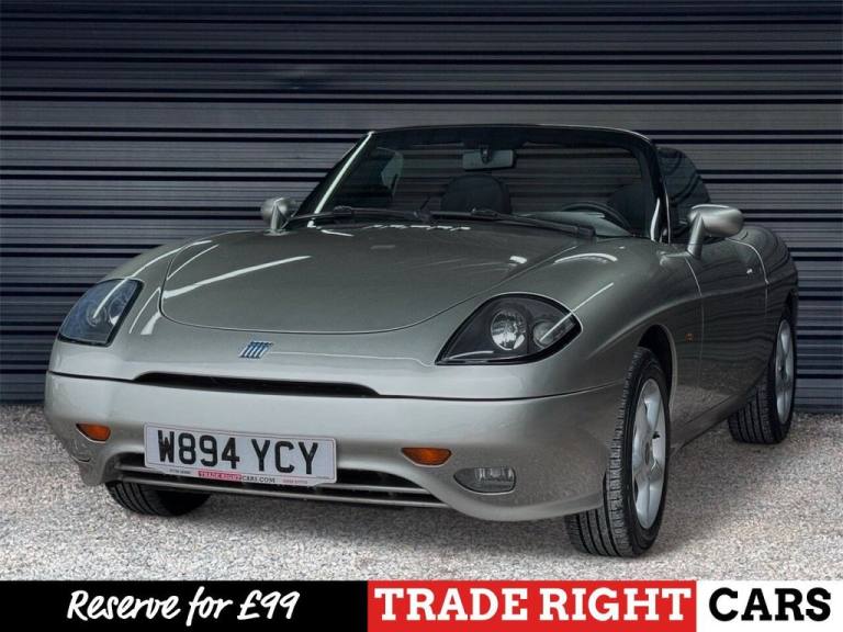 2002 Fiat Barchetta 1.8 16V 2dr [LHD] CONVERTIBLE PETROL Manual