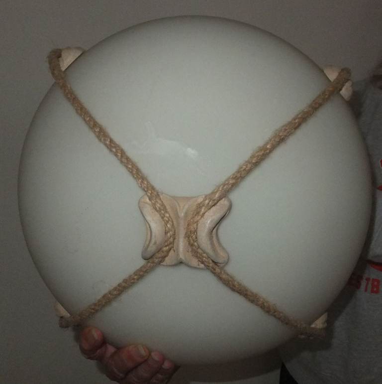 Rustic style uplight