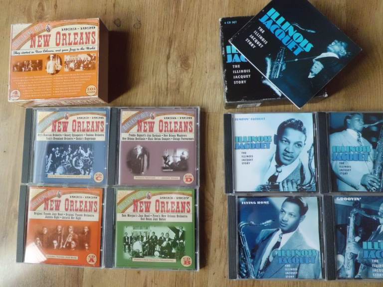 Jazz CD Collection - New Orleans & Illinois Jacquet