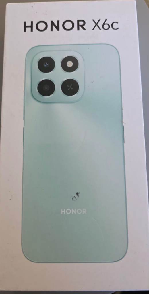HONOR X6c Midnight Black 128GB Phone – Brand New