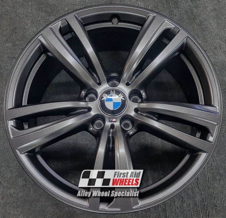 R345ADS Swap BMW 3 / 4 SERIES 4X 19'' GENUINE STYLE 442M SATIN DARK ANTHRACITE ALLOY WHEELS