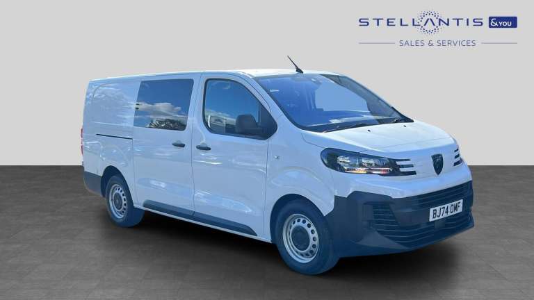 2024 Peugeot Expert 2.0 BlueHDi Professional Long Crew Van Double Cab 6dr Diesel Manual LWB Eur C...