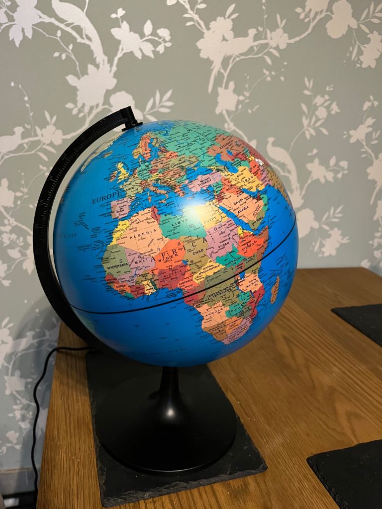 World globe map