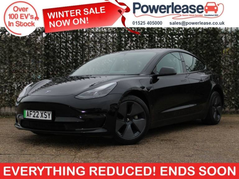 2022 Tesla Model 3 (Dual Motor) Long Range Saloon 4dr Electric Auto 4WDE (346 ps) Saloon ELECTRIC...