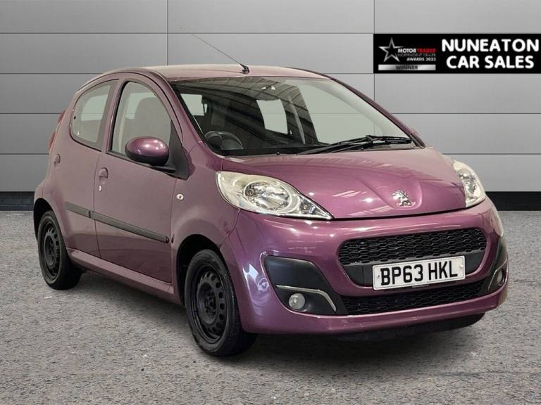 2014 Peugeot 107 1.0 Active 5dr HATCHBACK PETROL Manual