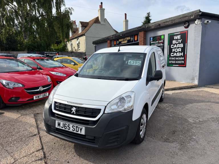 2015 Peugeot Partner 850 1.6 HDi 92 Professional Van PANEL VAN Diesel Manual