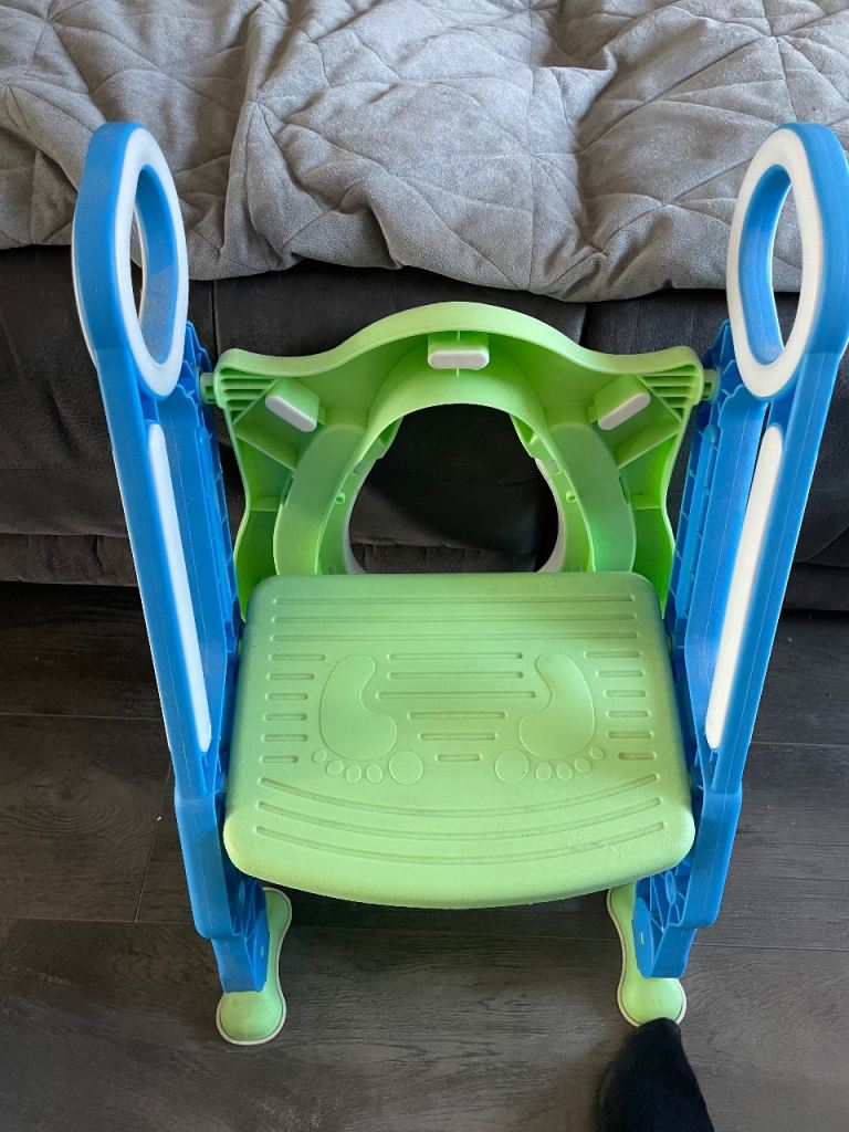 Toilet training seat & stepping stool