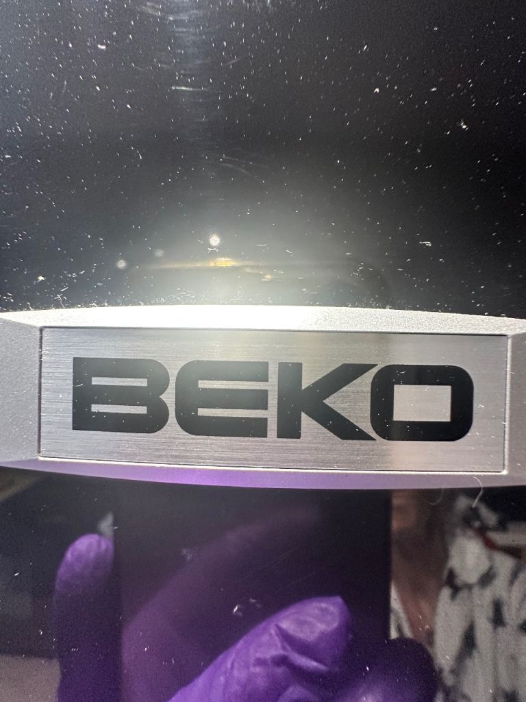 Beko Black fridge/freezer 