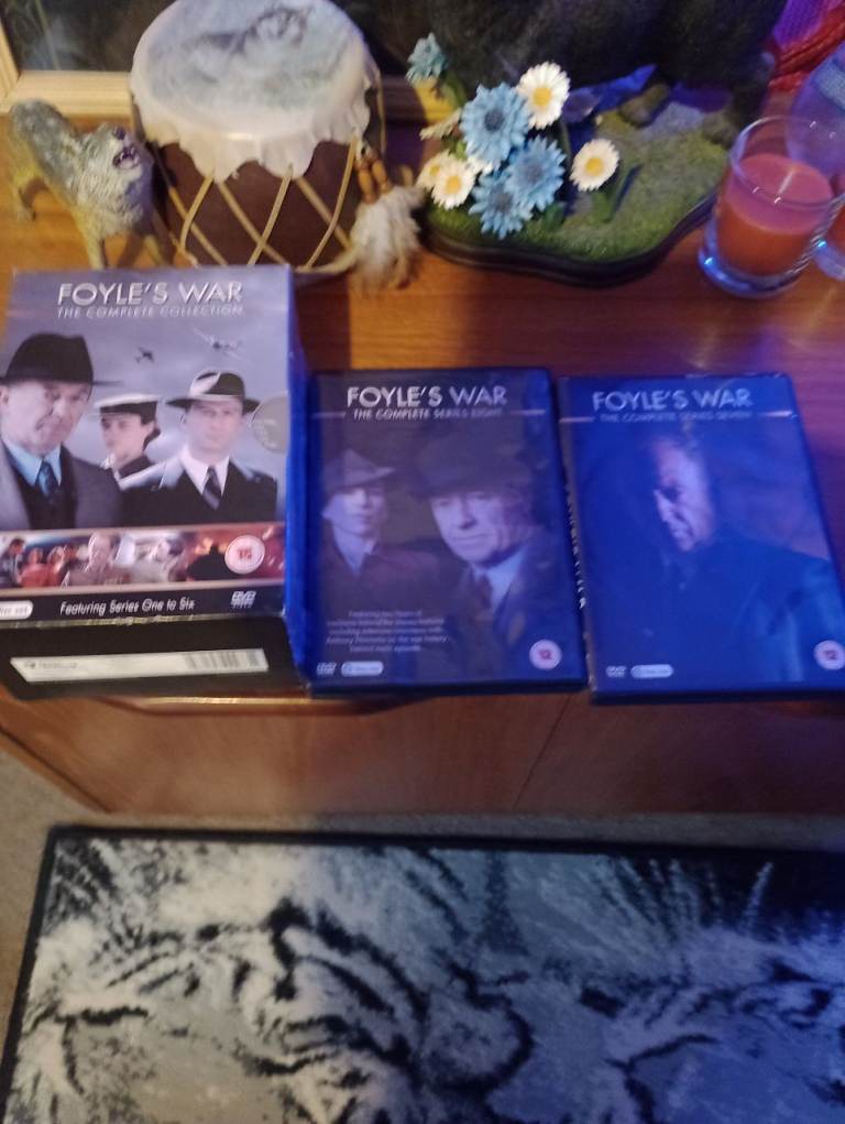 Complete dvd series of Foyles War 1-8