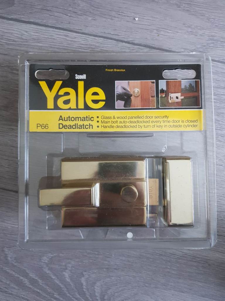 Yale P66 Brass Door Lock