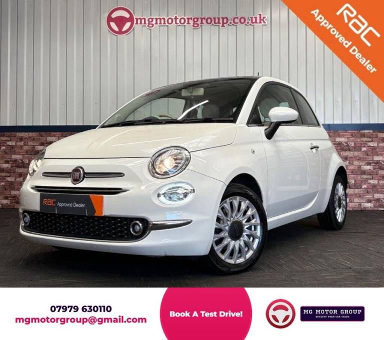 2017 Fiat 500 1.2 Lounge 3dr HATCHBACK PETROL Manual