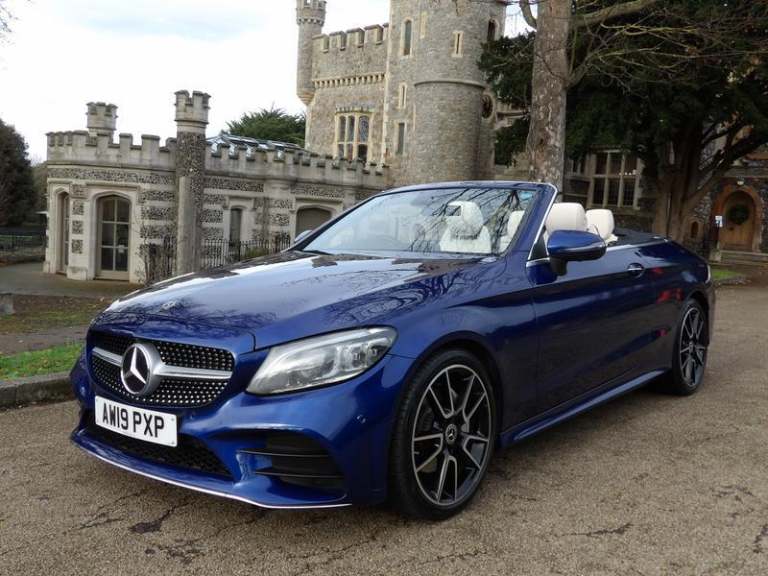 2019 Mercedes-Benz C Class C200 AMG Line Premium Plus 2dr 9G-Tronic CONVERTIBLE PETROL Automatic