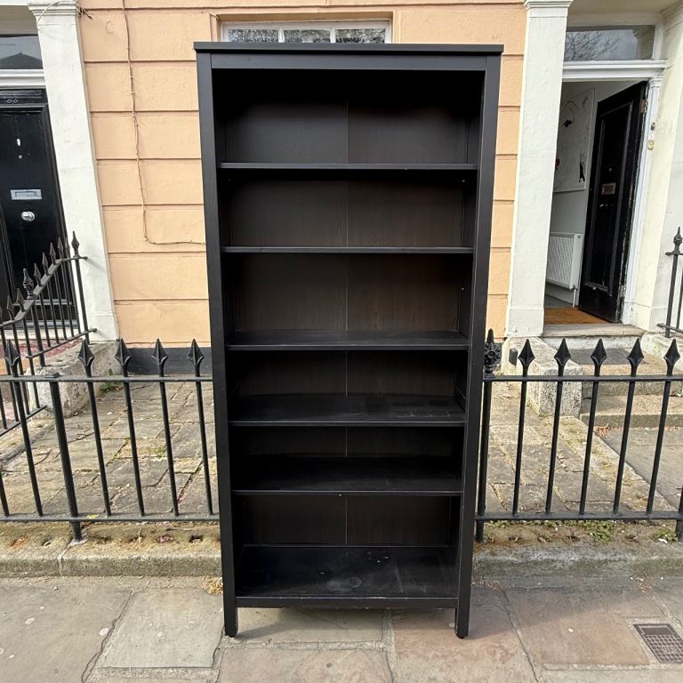 FREE DELIVERY IKEA HEMNES Bookcase, black-brown, in good condition.