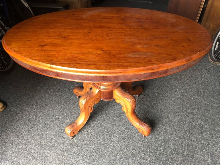Victorian Breakfast Table c1880 (Flip Top)