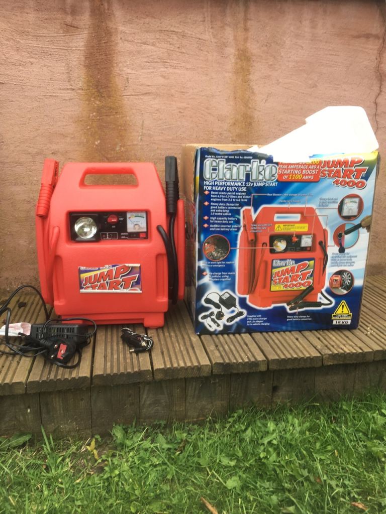 Clarke jump start 4000