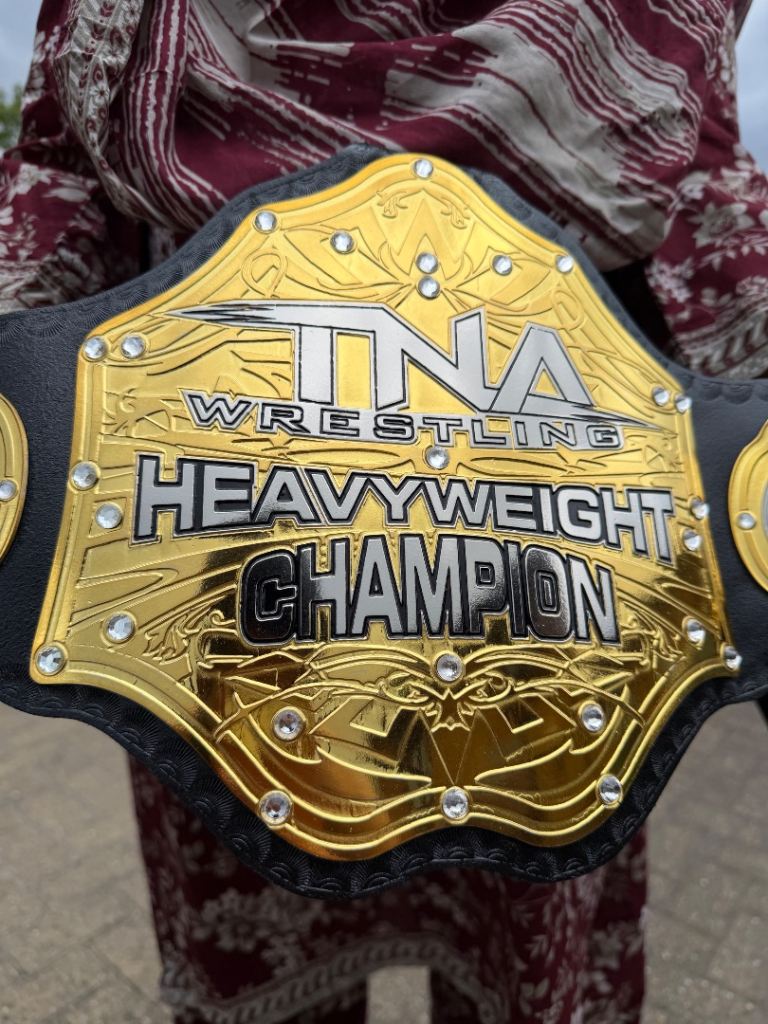 TNA Wrestling Heavyweight Champion Belt - Good Condition