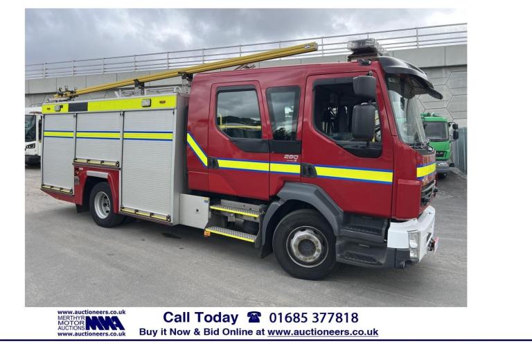2009 Volvo FL 280 4X2 AUTO 15 TON JOHN DENNIS BODY FIRE TENDER. ------------------------- NA Dies...