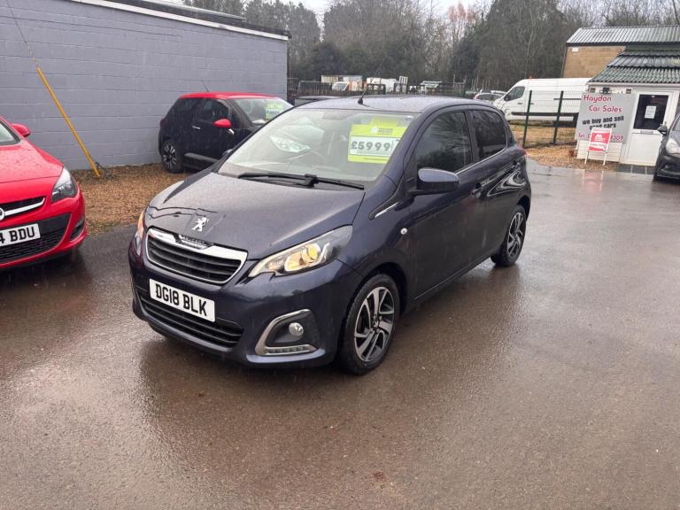 2018 Peugeot 108 1.2 PureTech Allure Euro 6 5dr HATCHBACK Petrol Manual