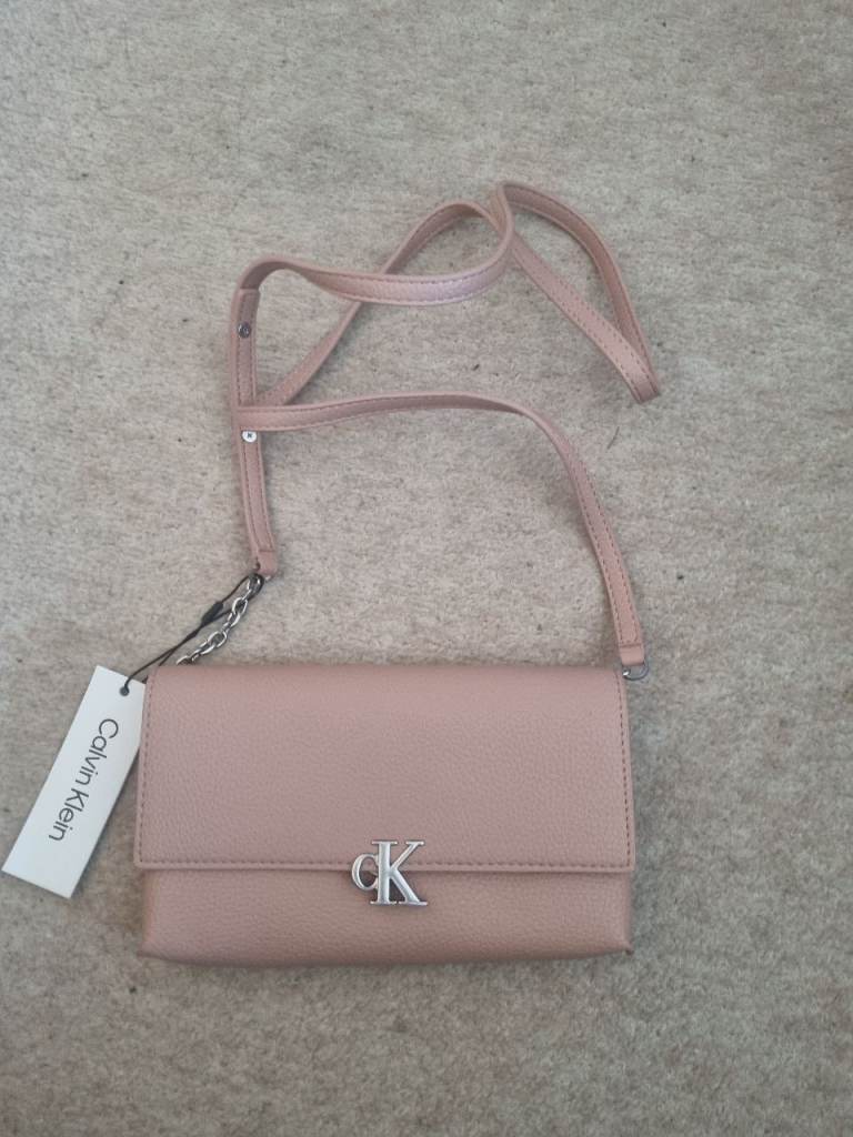 Calvin Klein Crossbody Shoulder Bag – Pink, New with Tag