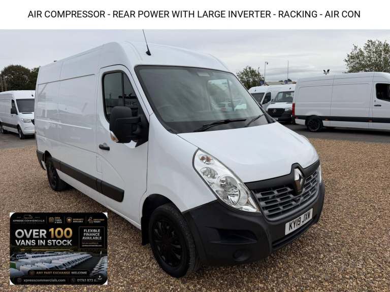 2019 Renault Master LM35dCi 130 Premier Edition Medium Roof Van PANEL VAN DIESEL Manual
