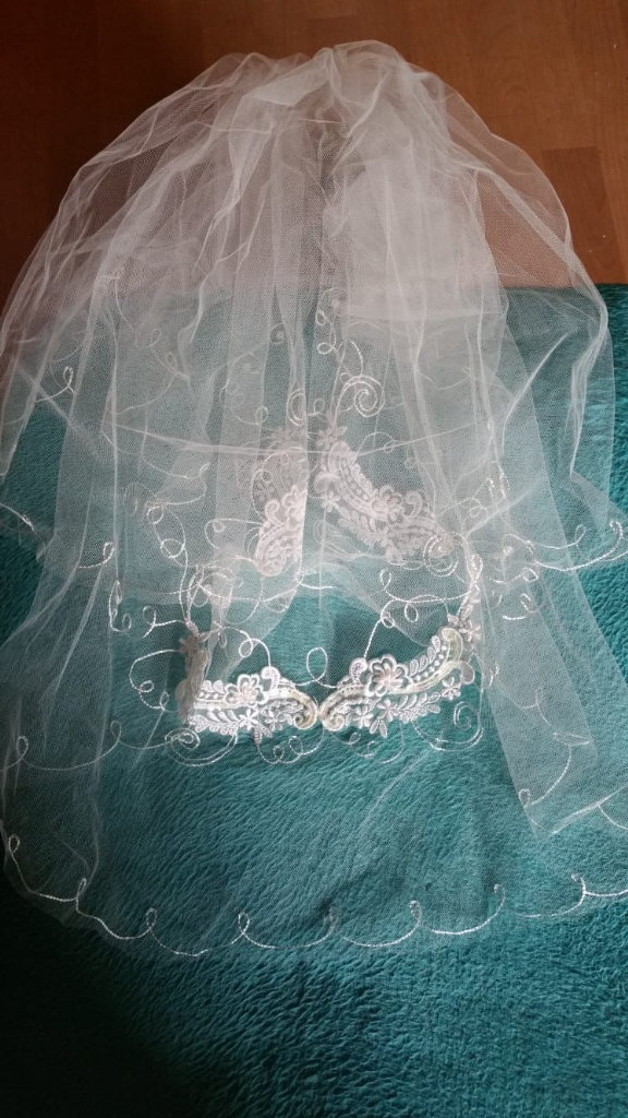 Brand new Pretty Tiara & Veil