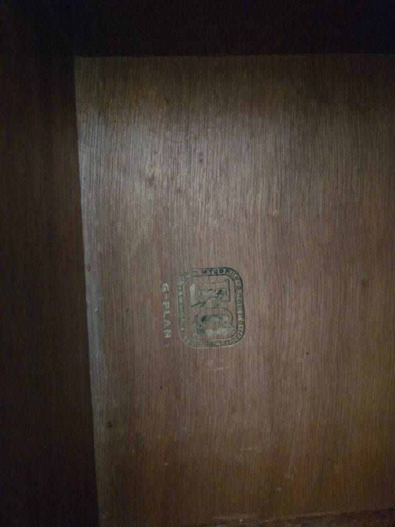 Vintage G-Plan Bedroom Set – Wardrobe + Chest + Pair of Bedside Cabinets