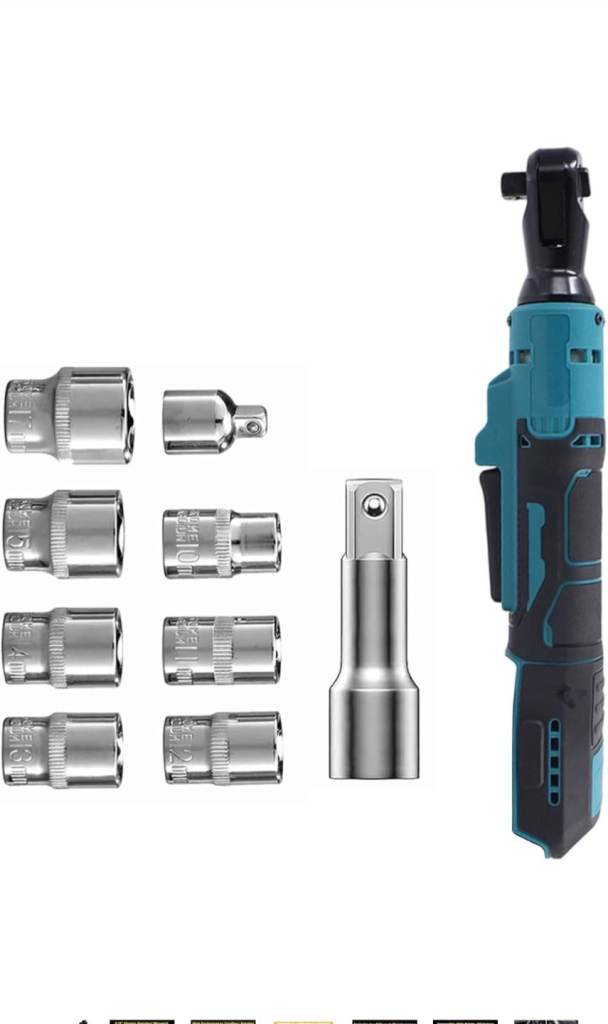 Cordless rarchet for makita battery 