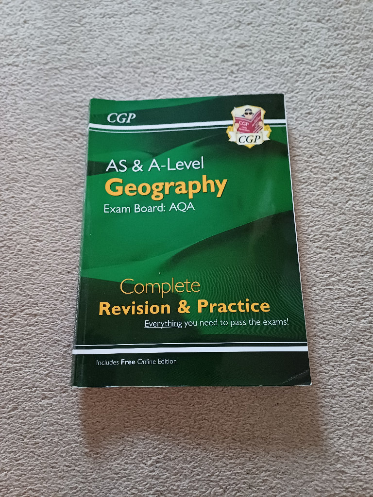 A & A/S Level Geography revision book