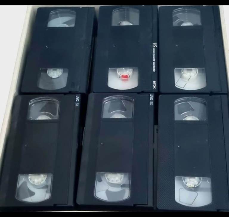 Over 750 TV Archive Video Cassettes