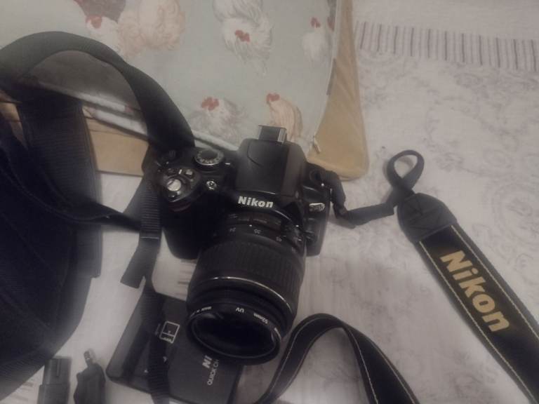 Nikon D40X DSLR Camera with 18-55mm Lens and Accessories