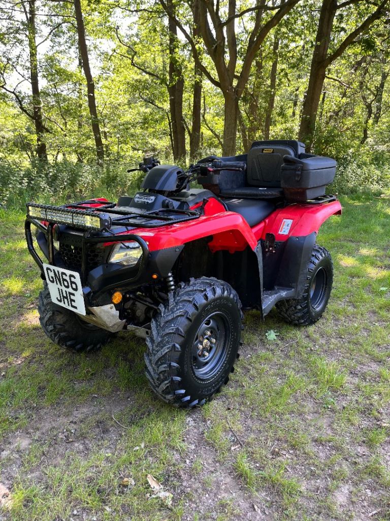 2016 Honda trx 420 road legal 4x4 farm quad atv 