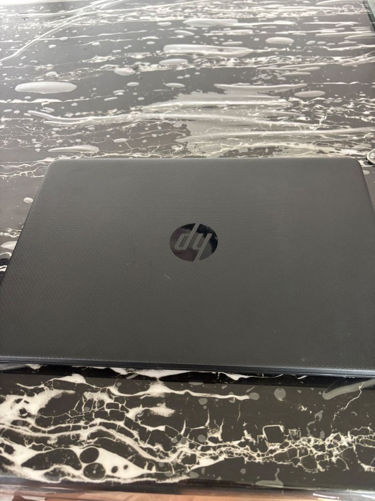 HP Laptop with Charger – Good Condition, Black