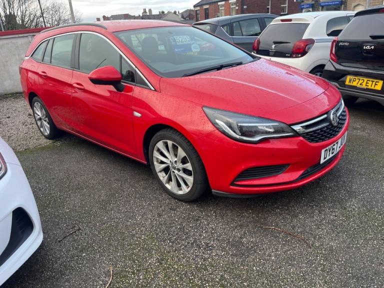 2017 Vauxhall Astra 1.4i Tech Line Nav Sports Tourer 5dr Petrol Manual Euro 6 (100 ps) Estate Pet...