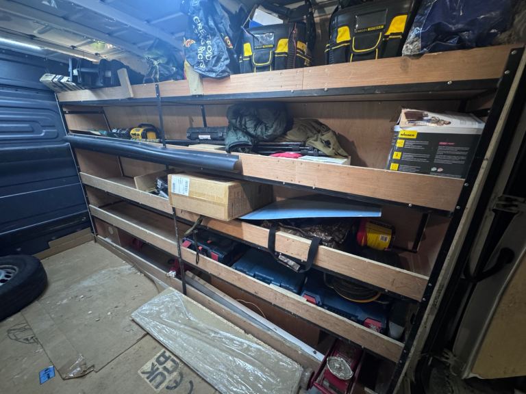 Mercedes sprinter racking