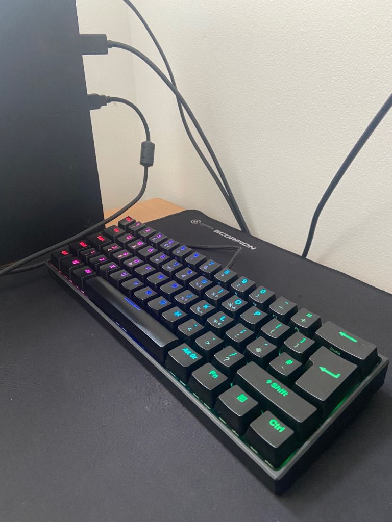 Mechanical gaming keyboard 60%