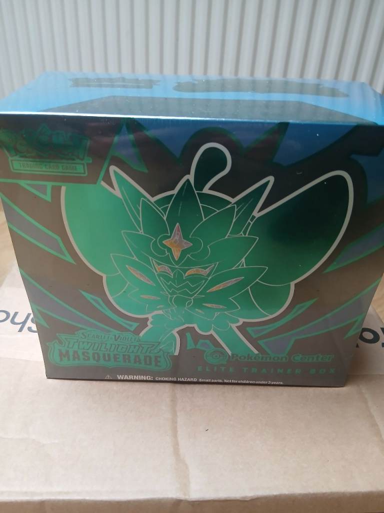 Pokemon Center Elite Trainer Box Twilight Masquerade sealed