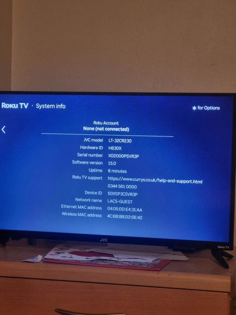 Roku smart tv 32inch