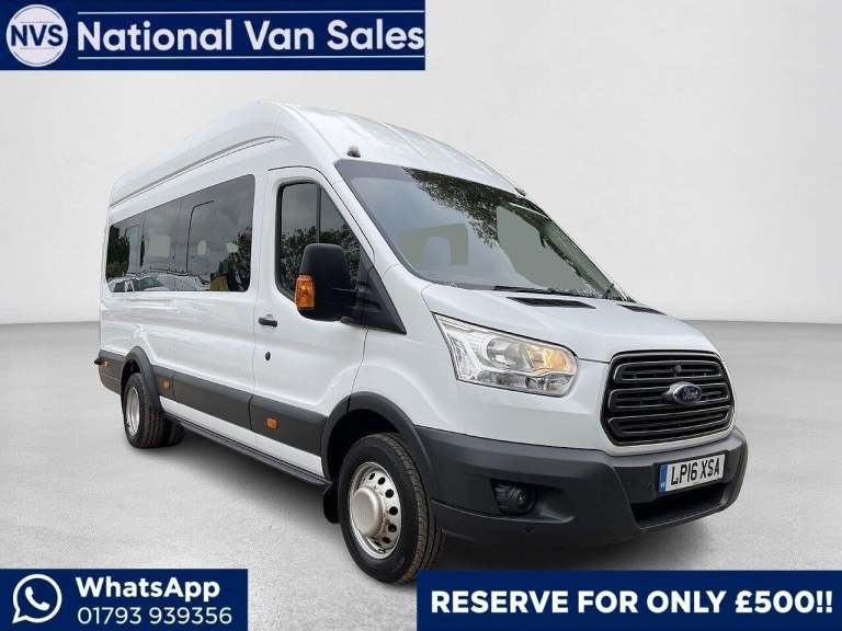 2016 Ford Transit 2.2 TDCi 460 HDT Trend L4 H3 4dr (18 seats) NA Diesel Manual