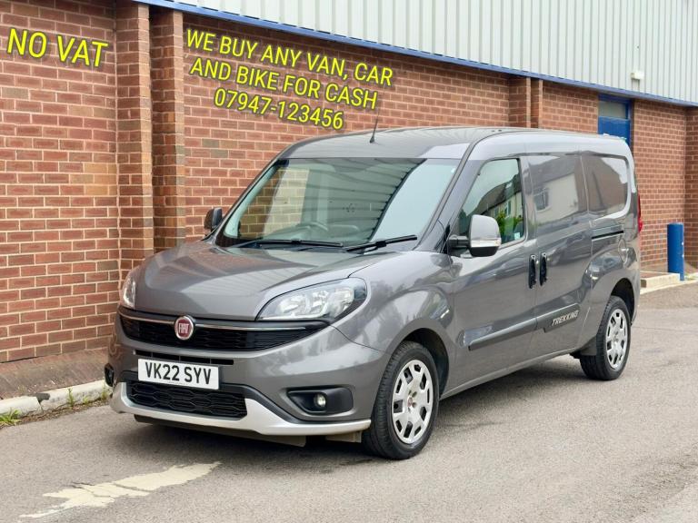 2022 (22) FIAT DOBLO 1.6 Multijet 16V 105 Trekking Van Start Stop ** NO VAT**