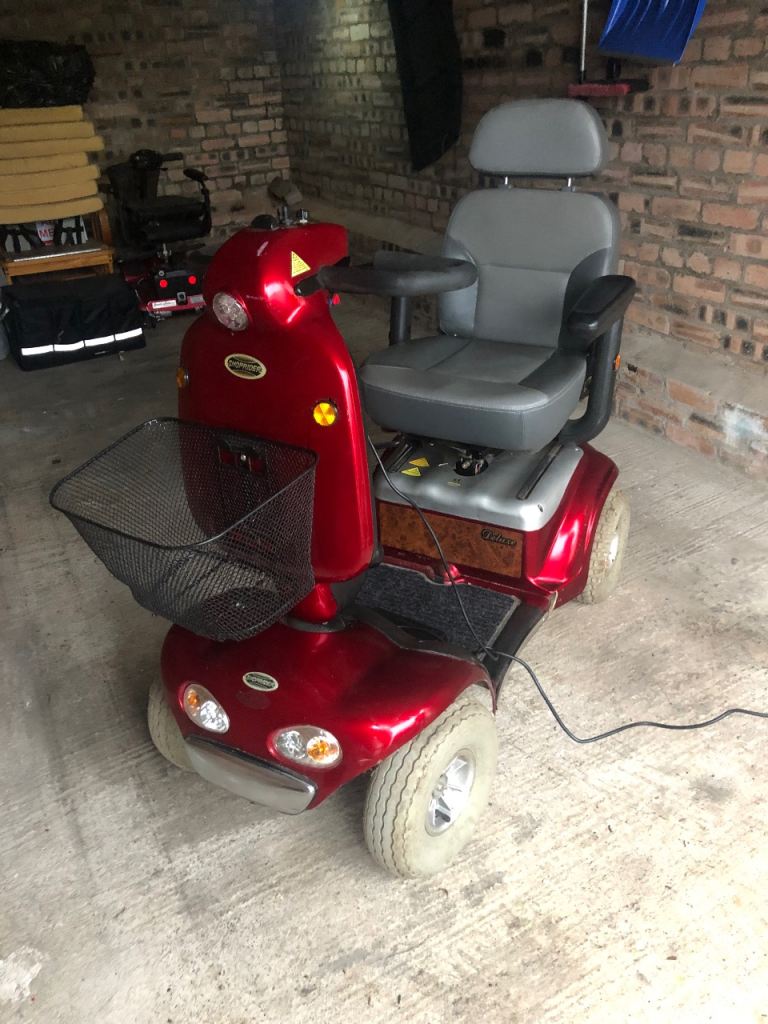 Shoprider Mobility Scooter – Red, Good Condition