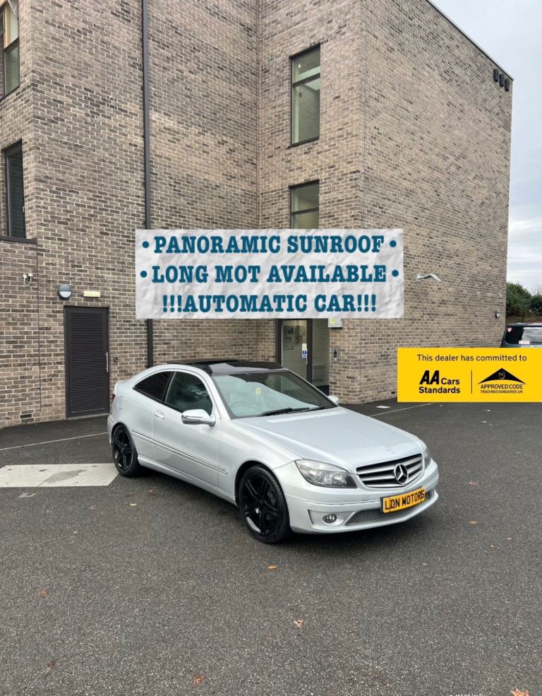 ULEZ FREE—2008 MERCEDES-BENZ CLC CLASS 1.8 SPORT COUPE (AUTOMATIC).