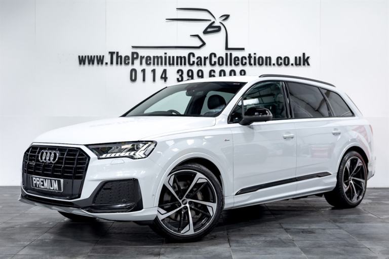 2022 Audi Q7 50 TDI QUATTRO S LINE BLACK EDITION 1 OWNER FULL AUDI HISTORY Estate Diesel Automatic