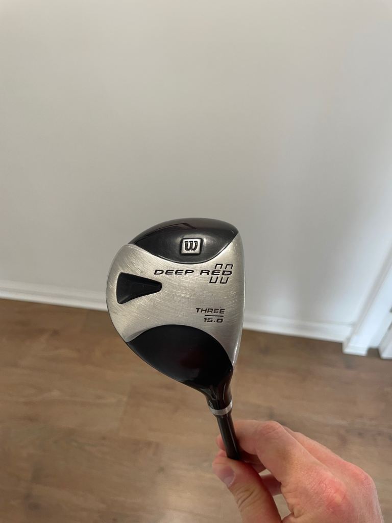 Wilson Deep Red 2 15 Degree 3 Wood Regular Shaft