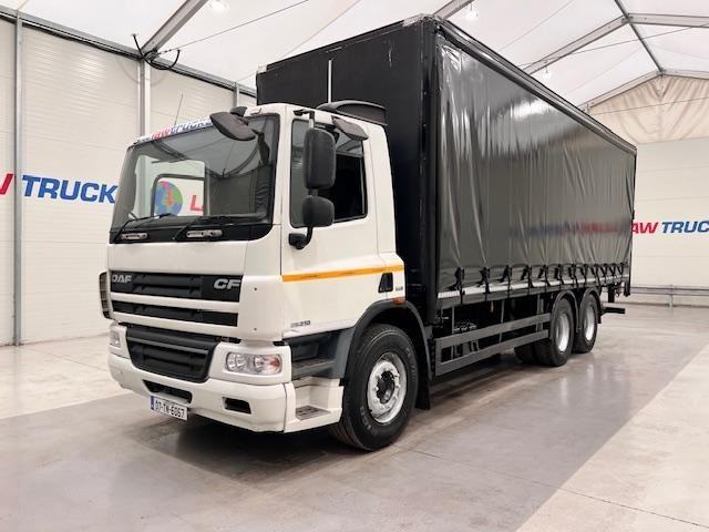 DAF CF75 310 6x2 10 Tyre Rear Lift Cab Curtainsider