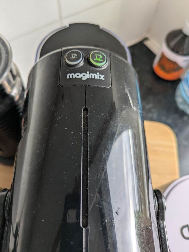 Black Nespresso Espresso Machine 