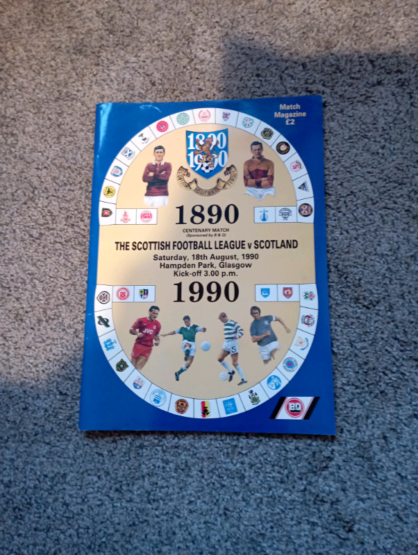 Football Programme Bundle- Scotland International Team